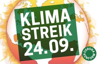 Aufruf zum Klimastreik am 24.9. - Bild: Demobündnis klima-streik.org